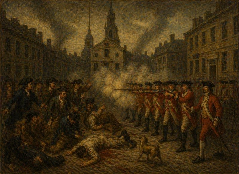 Paul Revere - Boston Massacre